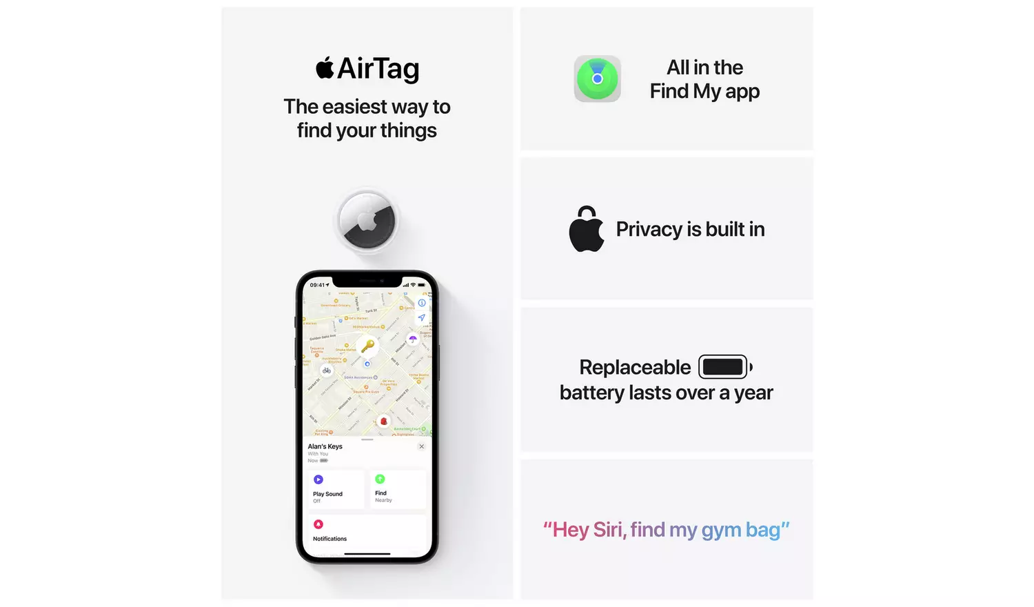 Apple AirTag - 4 Pack