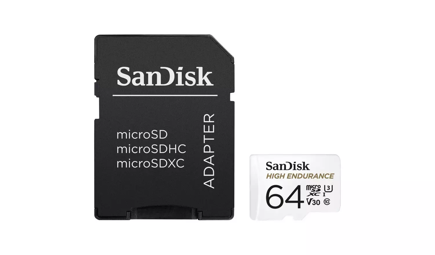 SanDisk High Endurance 100MBs MicroSD Memory Card - 64GB