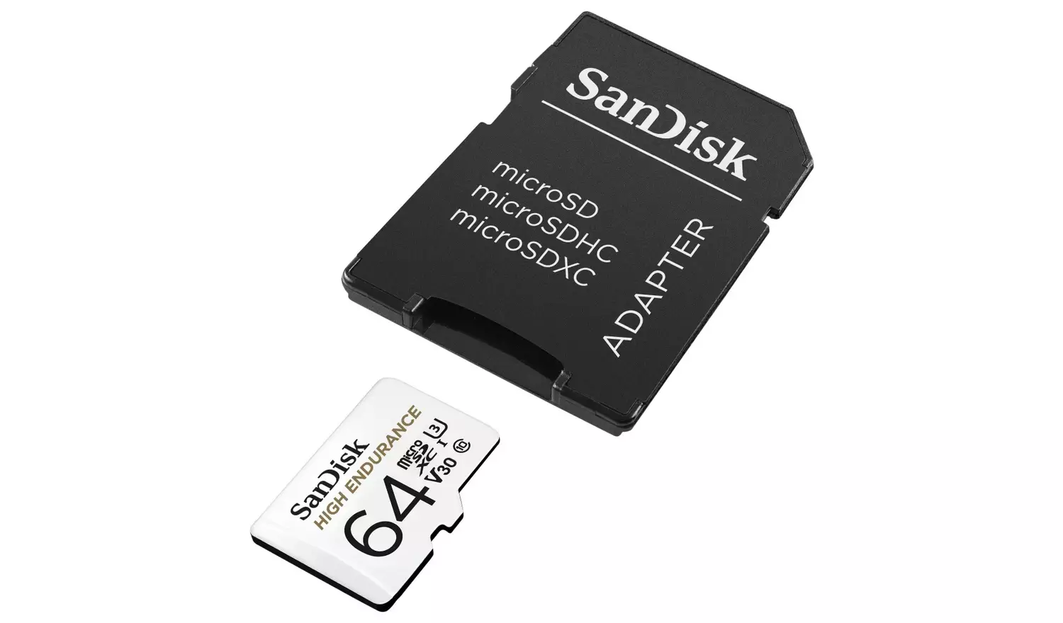SanDisk High Endurance 100MBs MicroSD Memory Card - 64GB