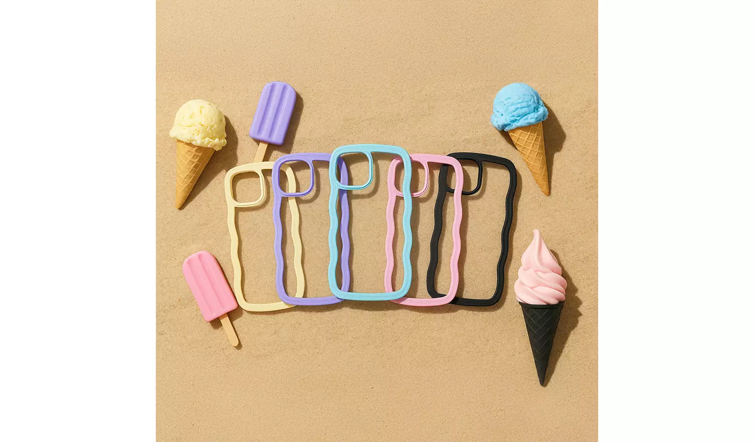 Proporta iPhone 15 Pro Max Wavy Phone Case - Pink