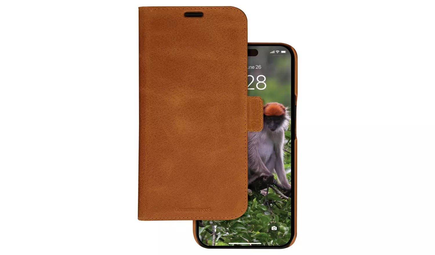 dbramante1928 iPhone 15 Pro Lynge Folio Phone Case - Tan