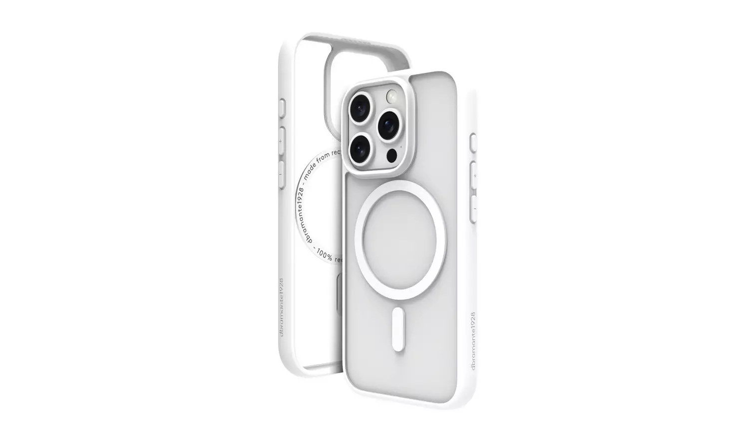 dbramante1928 iPhone 16 Pro Phone Case with MagSafe - White