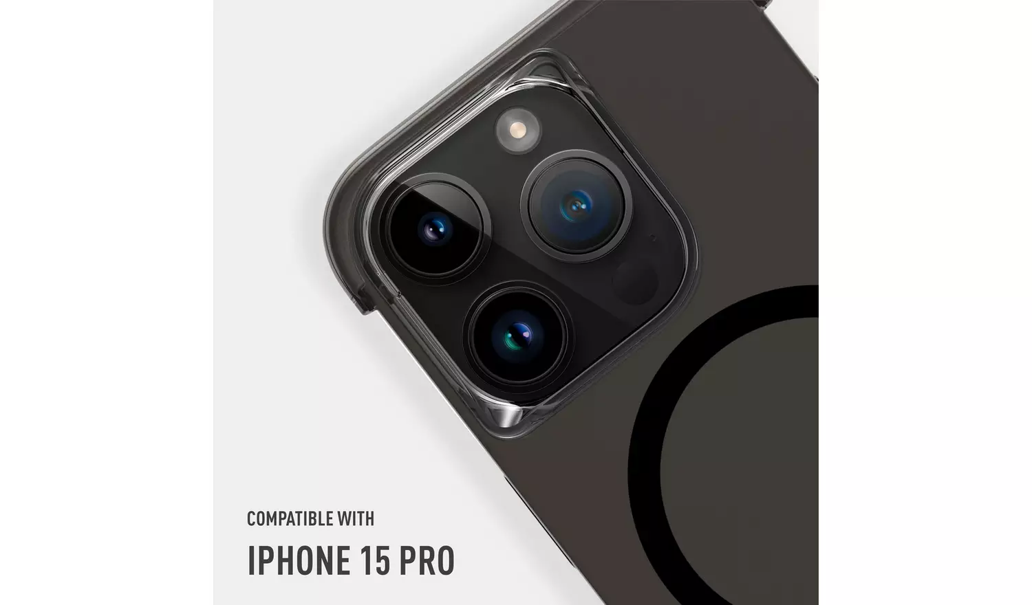 Skech Stark iPhone 15 Pro Phone Case with MagSafe - Black