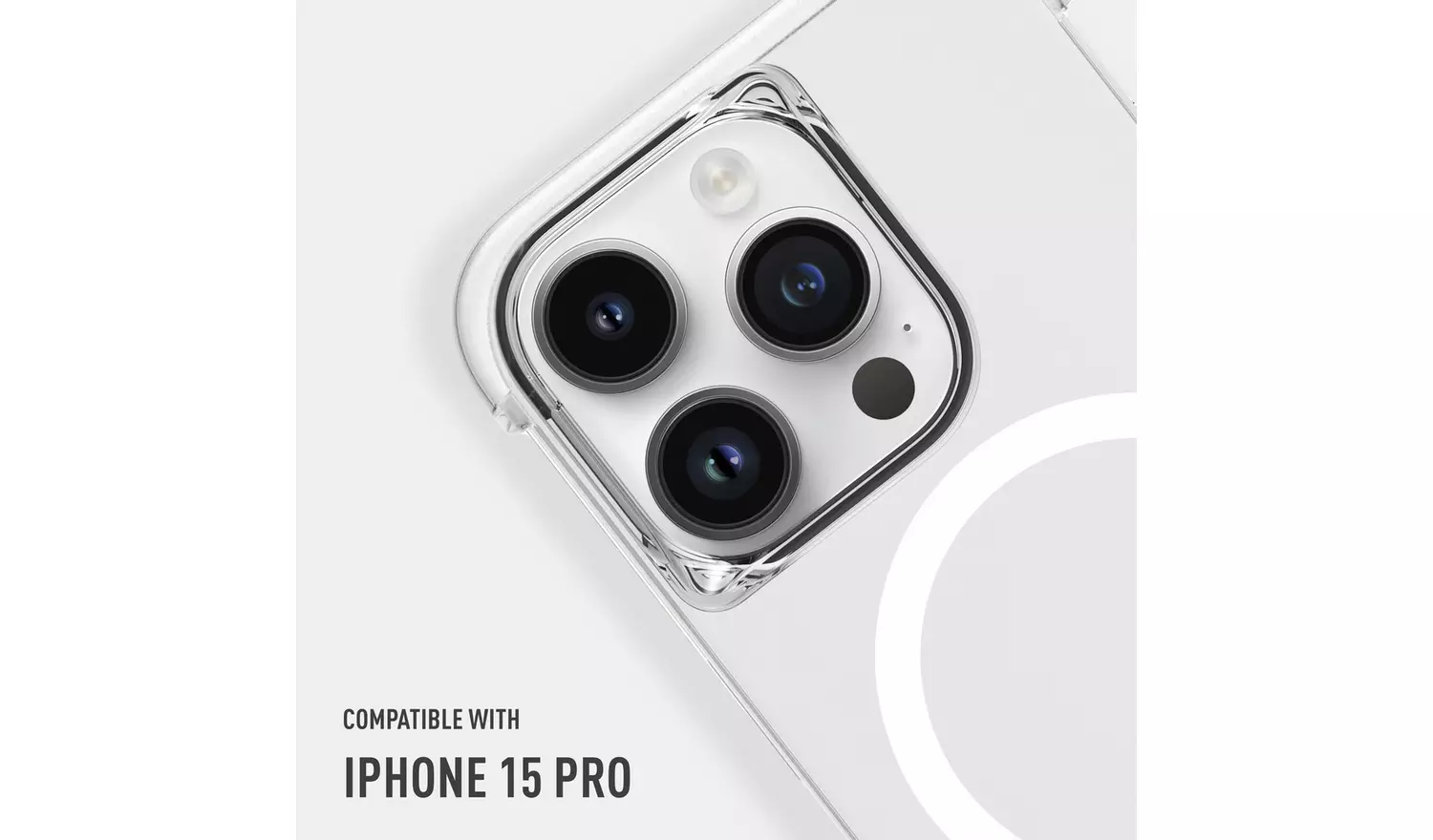 Skech Stark iPhone 15 Pro Phone Case with MagSafe - Clear