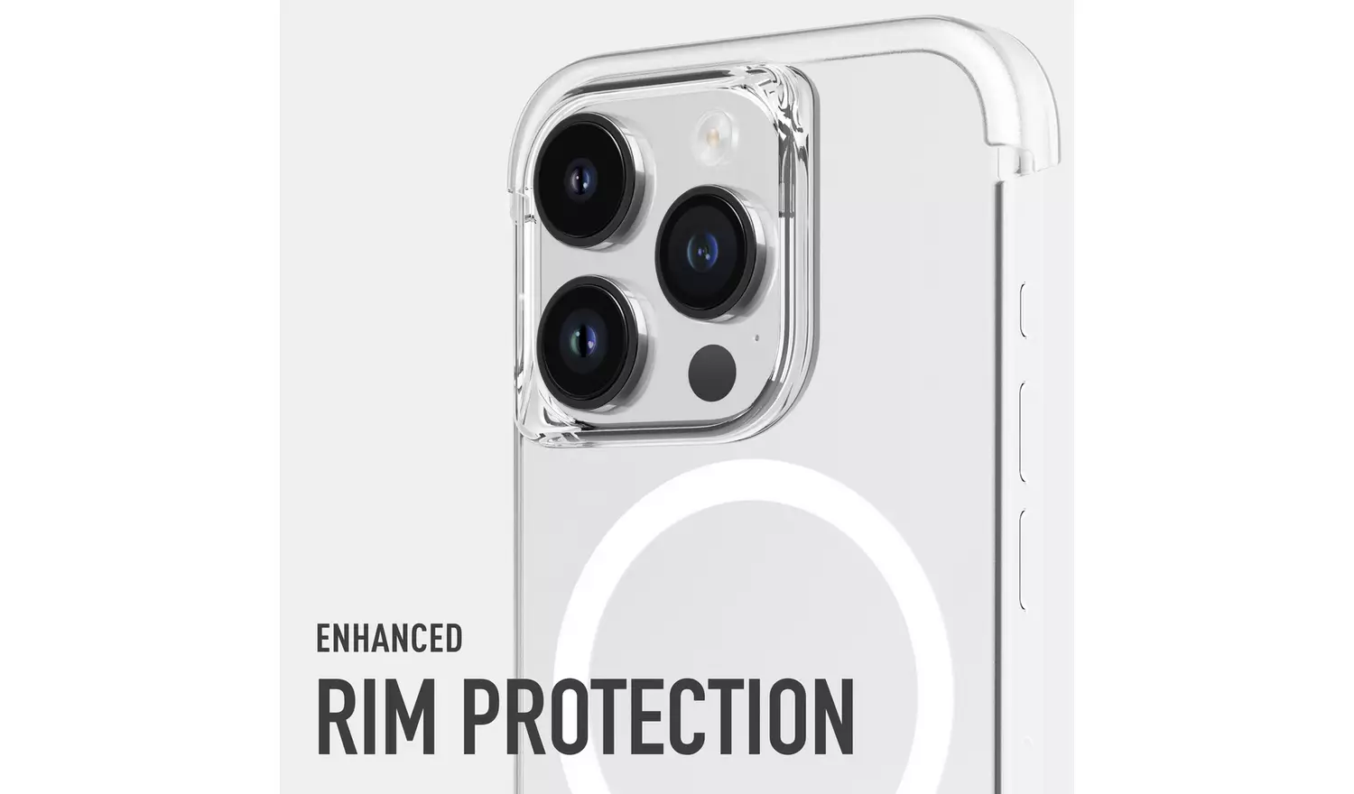 Skech Stark iPhone 15 Pro Phone Case with MagSafe - Clear