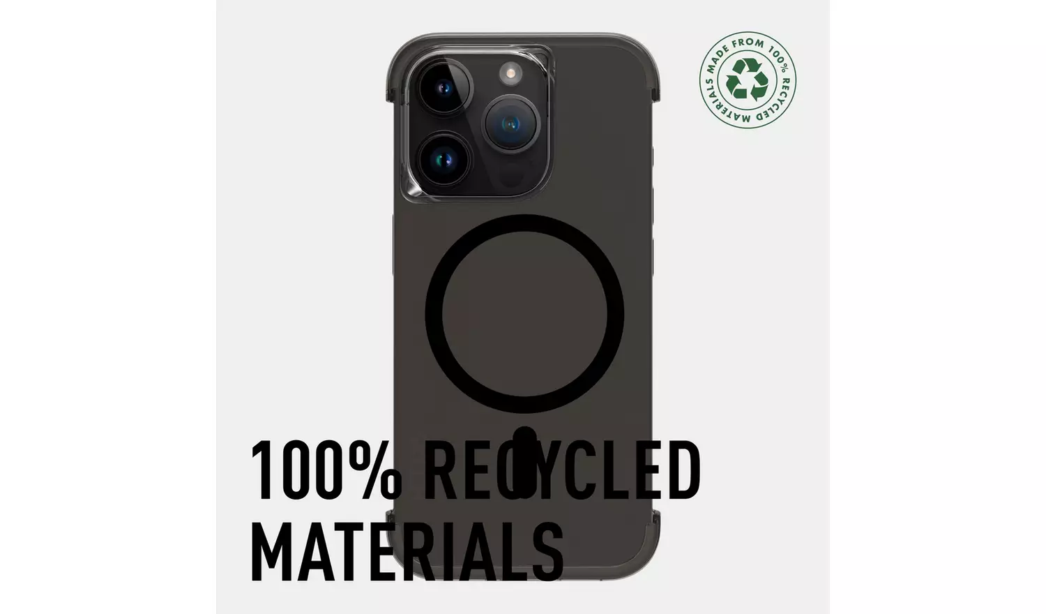 Skech Stark iPhone 15 Pro Max Phone Case with MagSafe Black