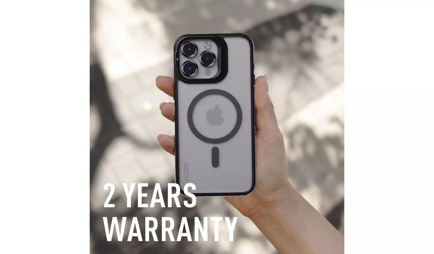 Skech iPhone 15 Pro Phone Case with MagSafe - Hybrid Black