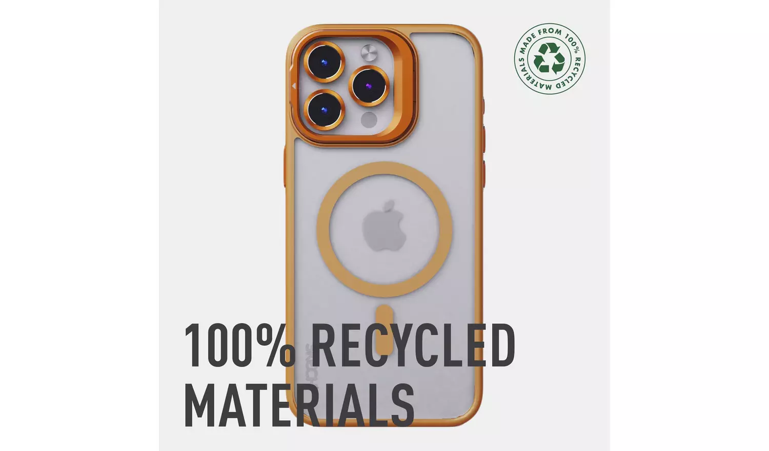 Skech iPhone 15 Pro Phone Case with MagSafe - Hybrid Orange