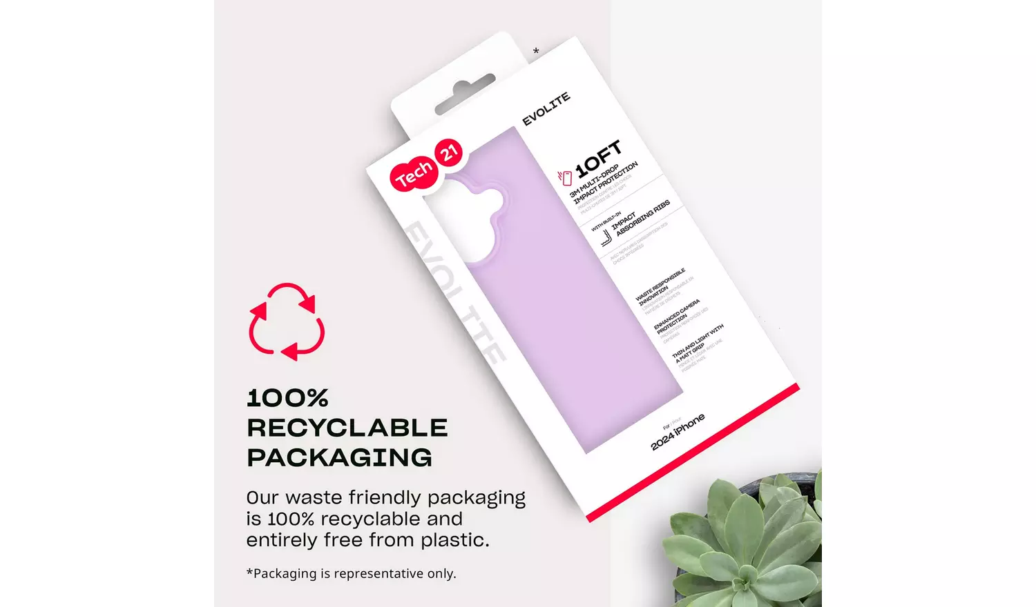 Tech21 iPhone 16 EvoLite Phone Case - Indigo