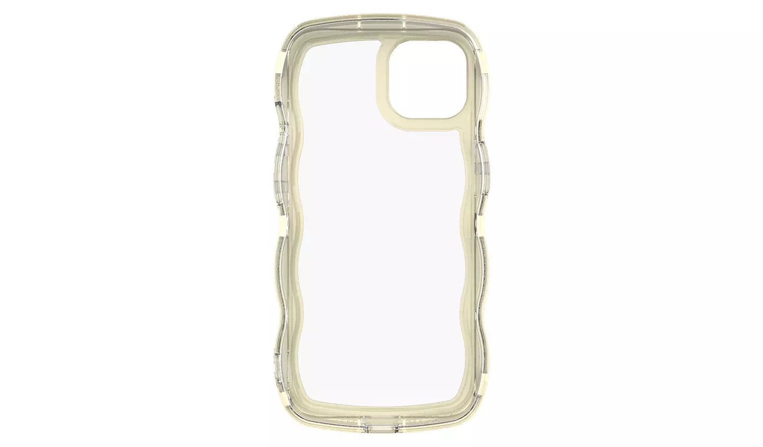 Proporta iPhone 15 Wavy Phone Case - Cream