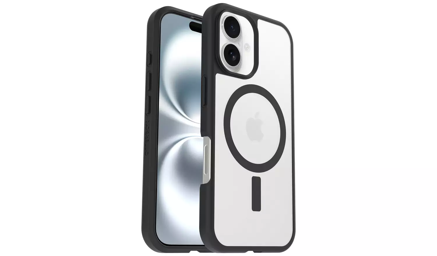 OtterBox React iPhone 16 Phone Case MagSafe - Clear/Black