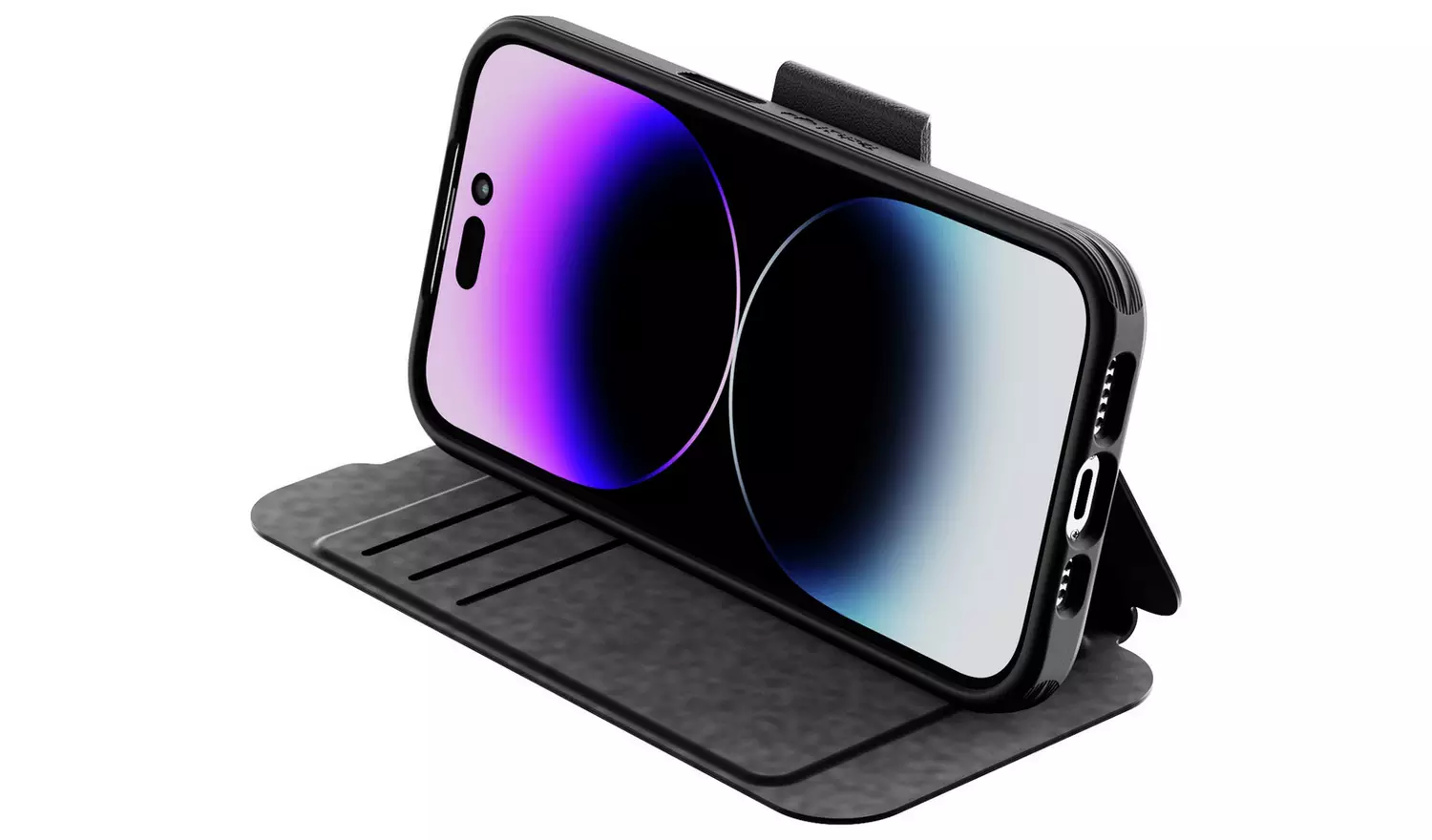 Tech21 iPhone 14 Pro EvoLite Wallet Folio Phone Case - Black