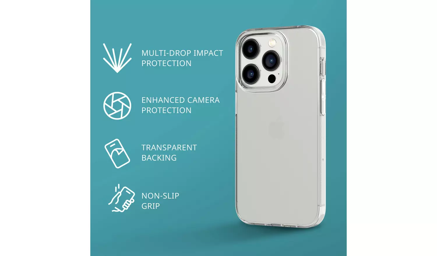 Tech21 iPhone 14 Pro EvoLite Phone Case - Clear