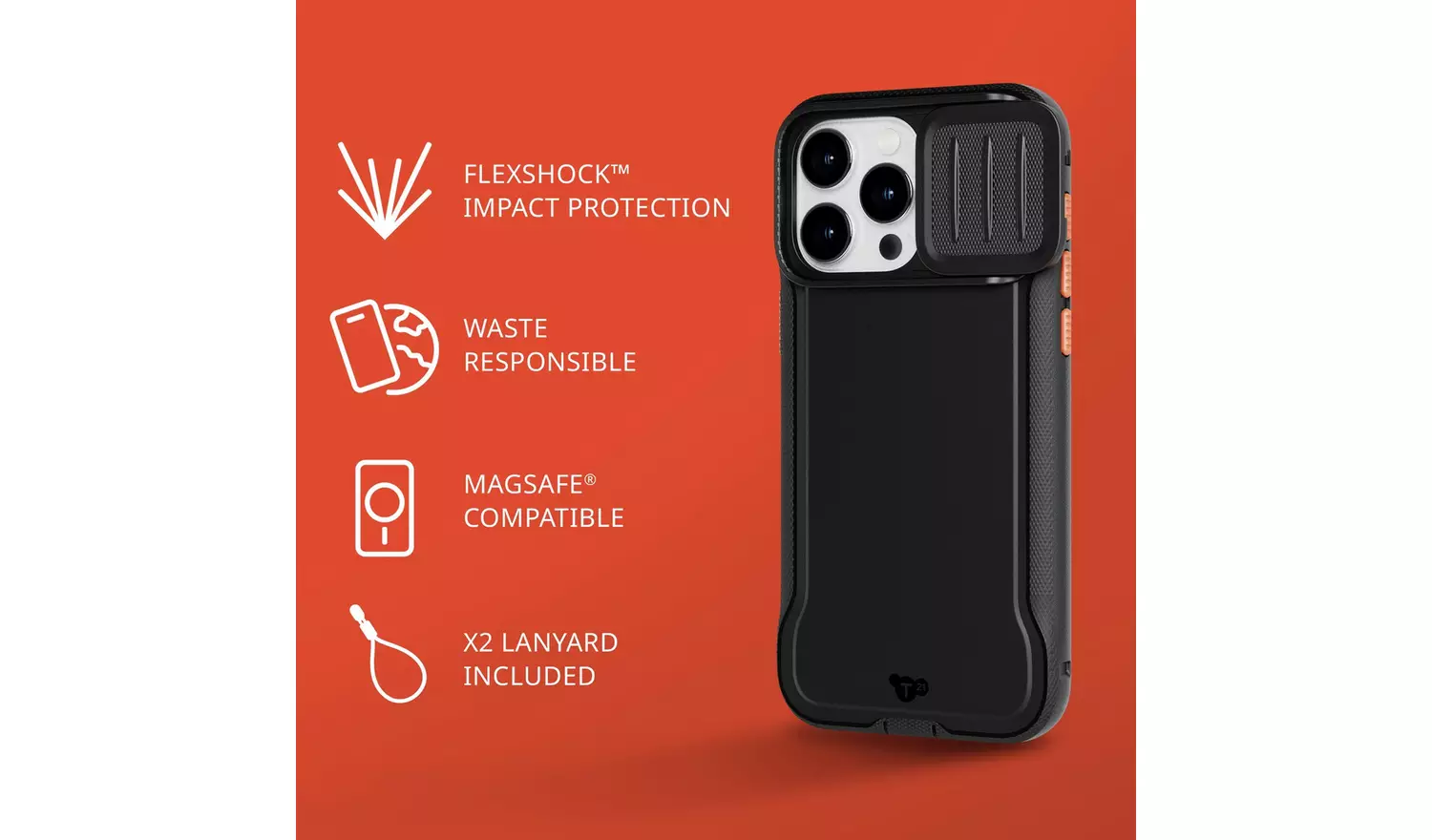 Tech21 iPhone 15 Pro Max Phone Case - Black