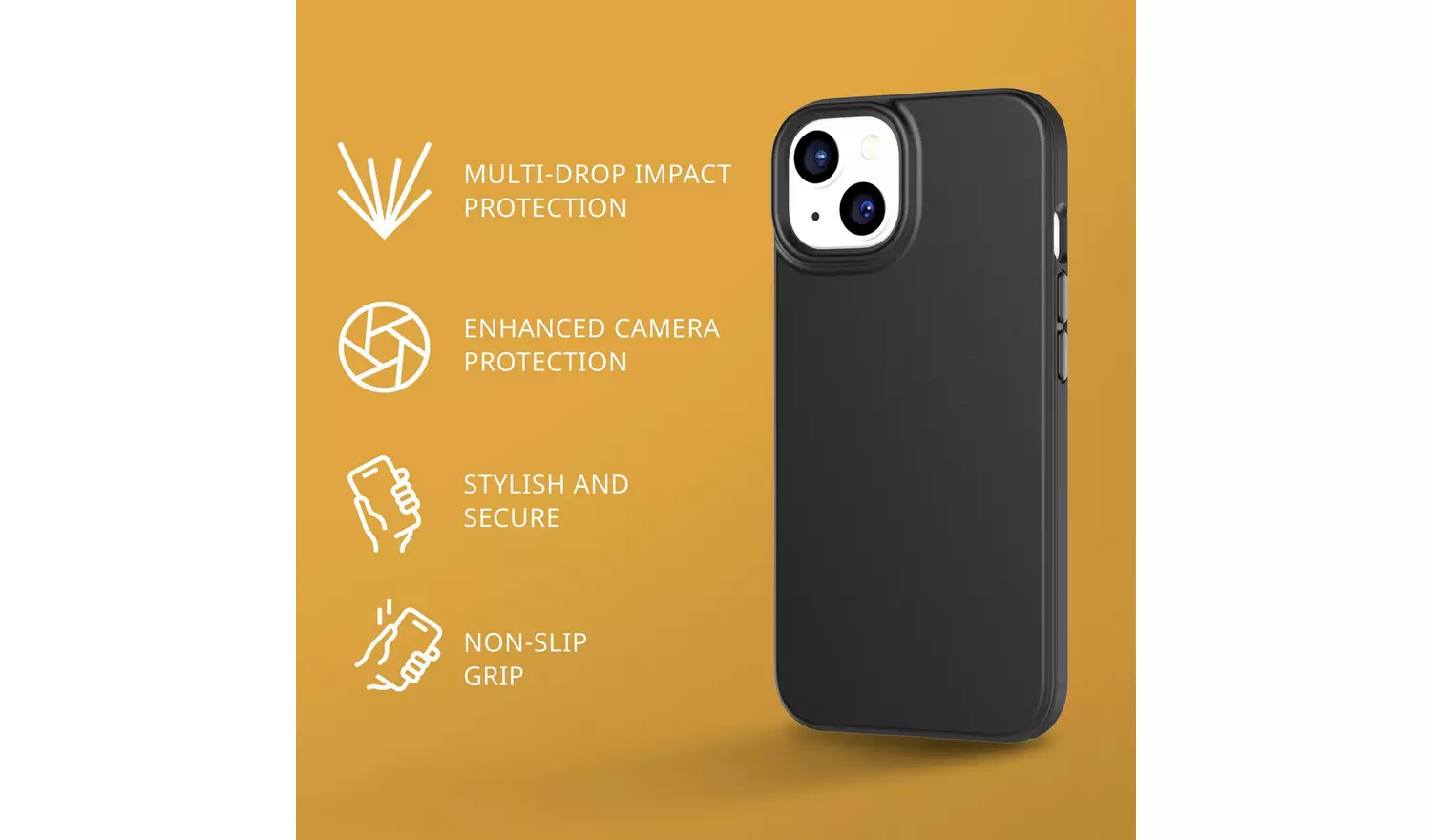 Tech21 iPhone 14 EvoLite Phone Case - Black