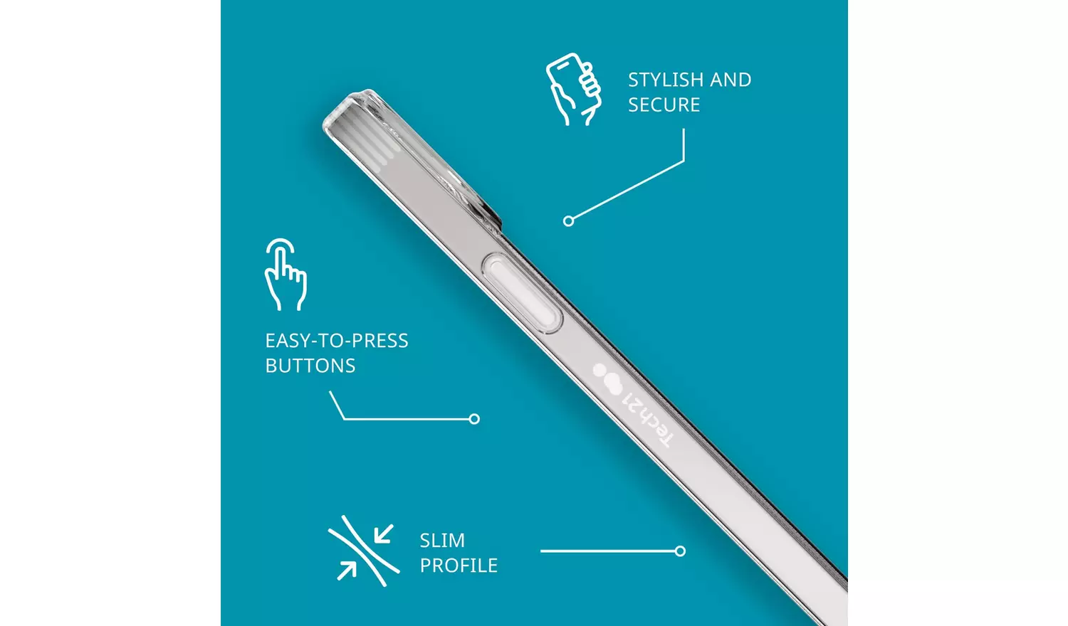 Tech21 iPhone 14 Plus EvoLite Phone Case - Clear