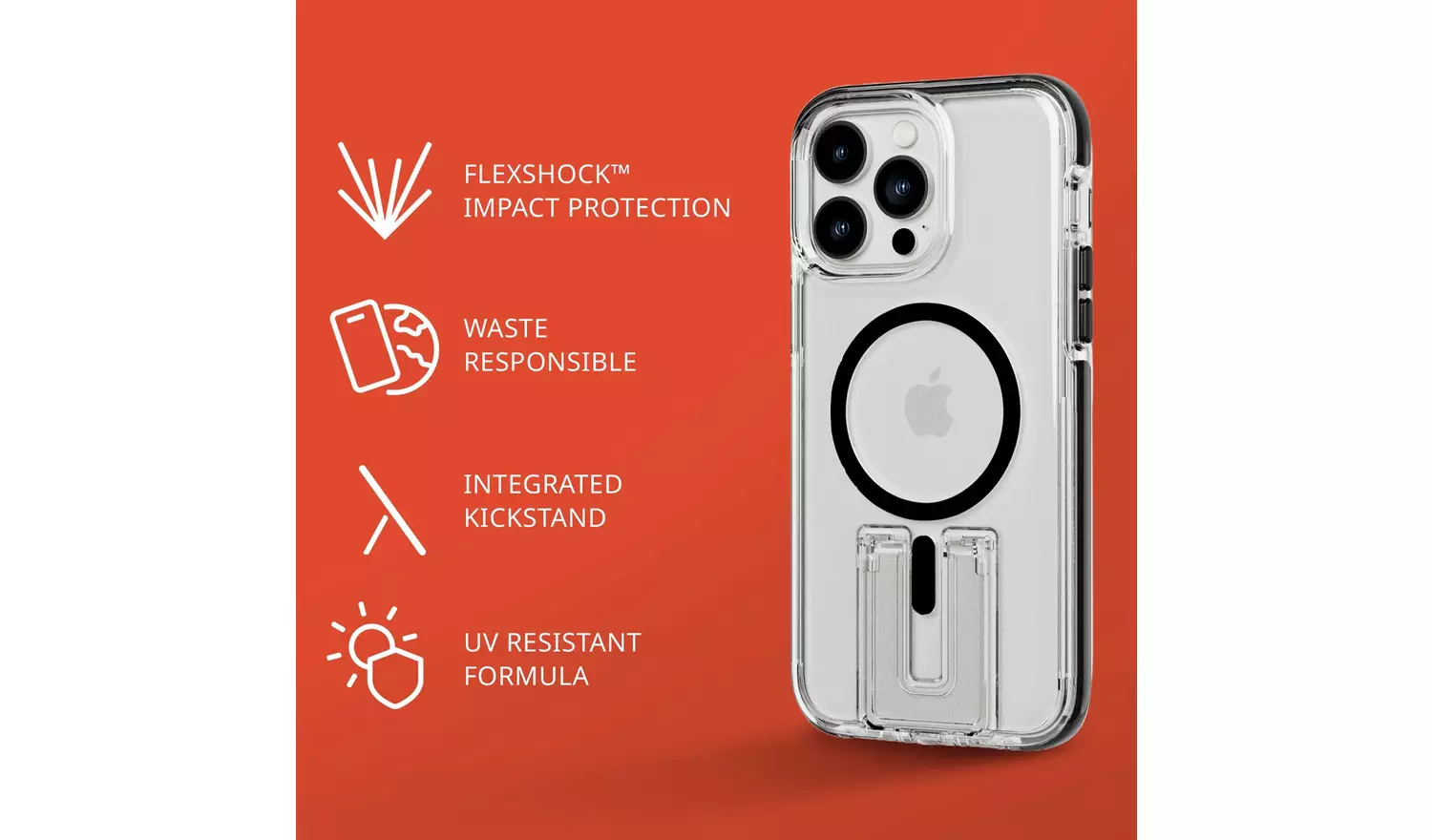 Tech21 iPhone 14 Pro Max Evo Crystal Kick Phone Case MagSafe