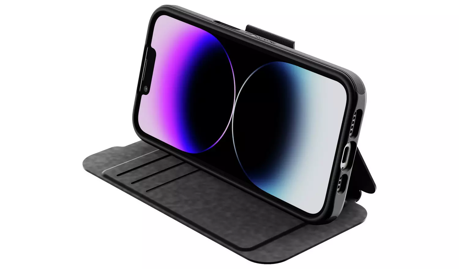 Tech21 iPhone 14 EvoLite Wallet Folio Phone Case - Black