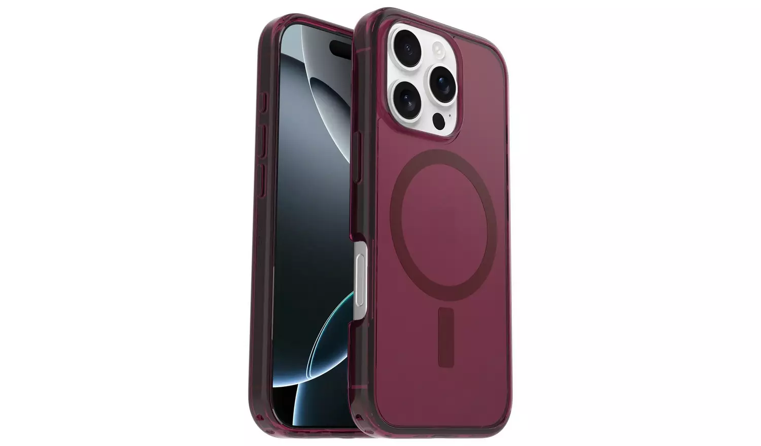 OtterBox Symmetry iPhone 16 Pro Phone Case MagSafe Brick Red