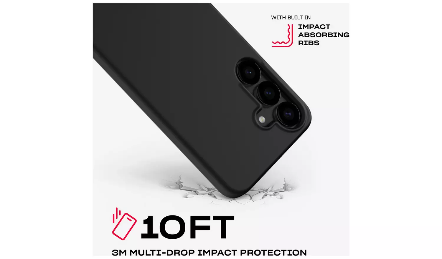 Tech21 EvoLite Samsung Galaxy S25 Plus Phone Case - Black