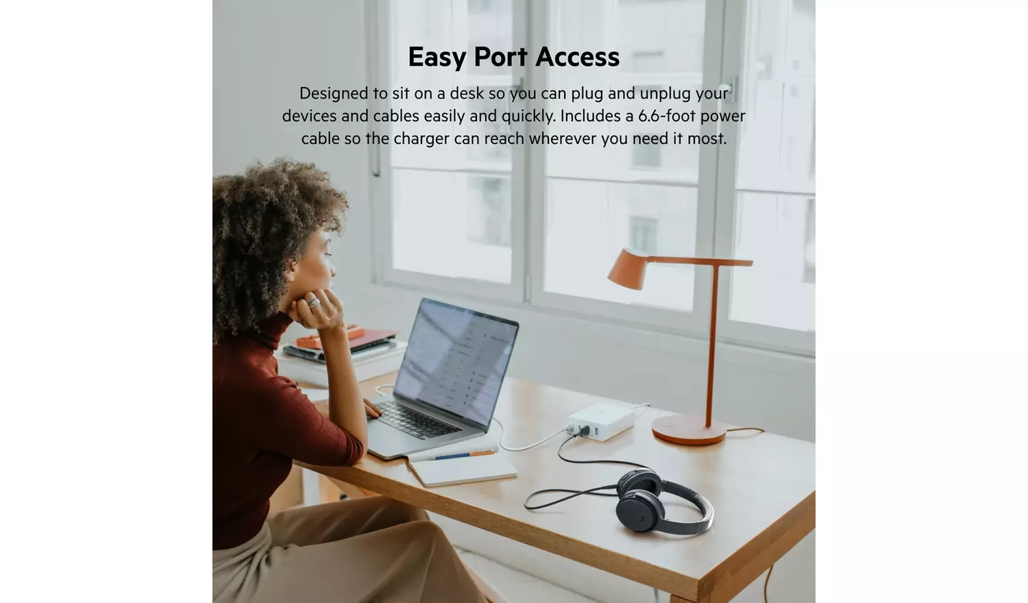 Belkin 108W Power Delivery GaN Desktop Charger - White