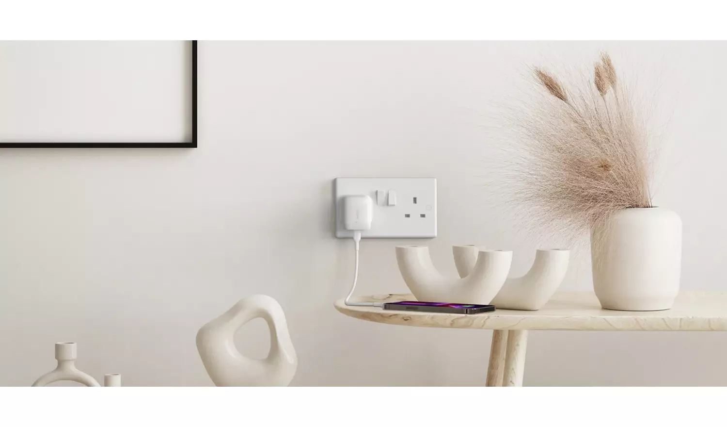 Belkin 20W USB-C Wall Charger With Lightning Cable - White