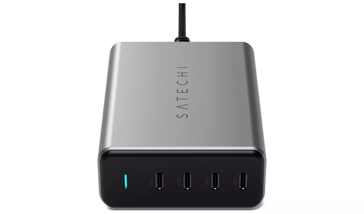 SATECHI 165W Type C PD Wall Charger - Black & Silver