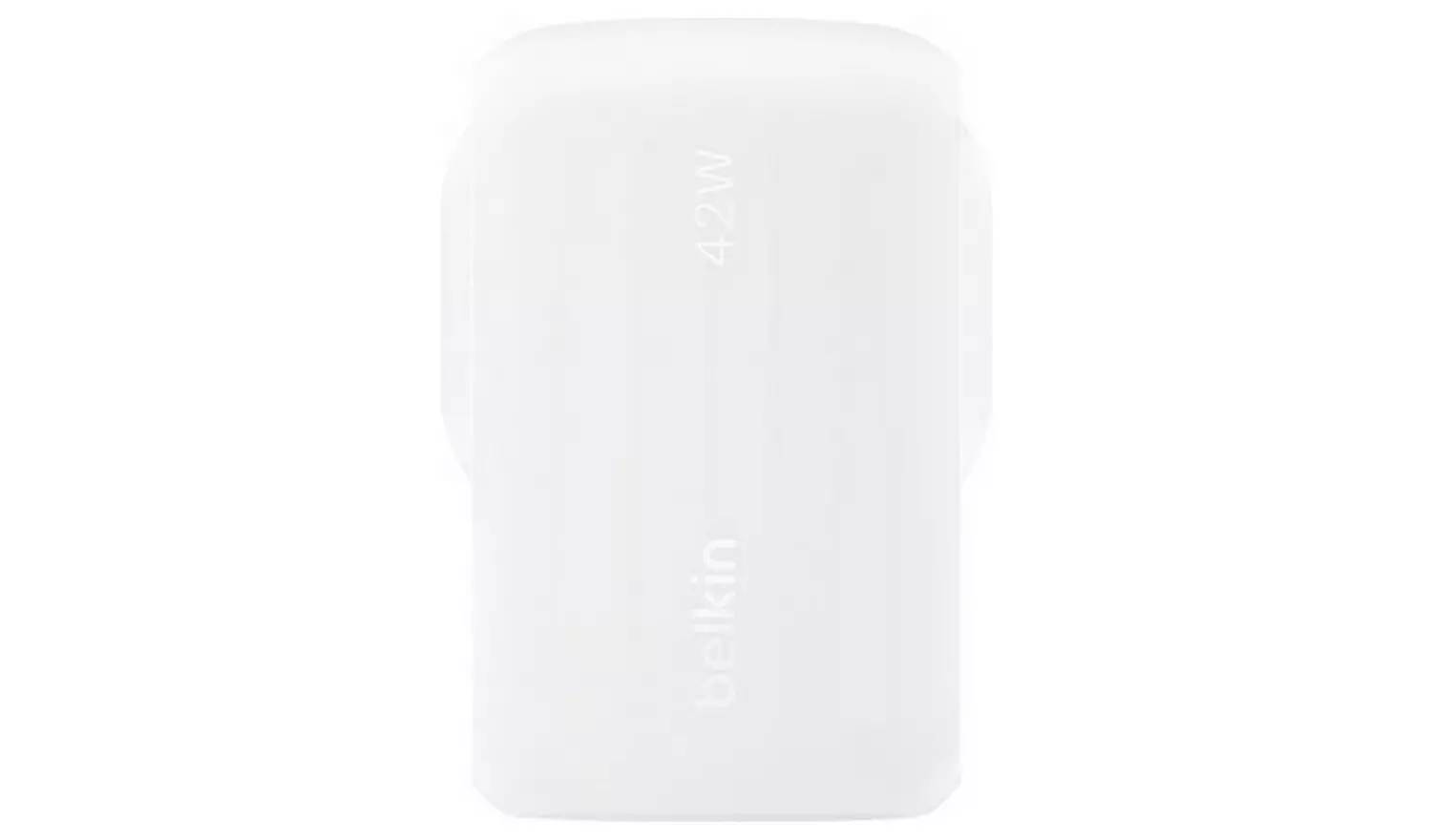 Belkin 42W USB-C and USB-A Dual Port Charger - White