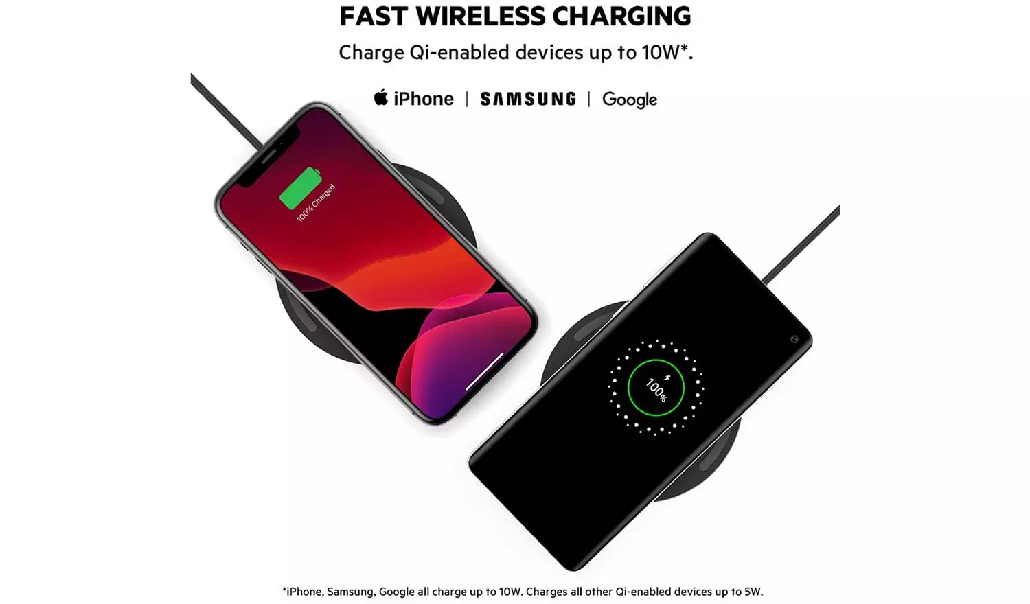 Belkin 10W Wireless Charger Pad - Black