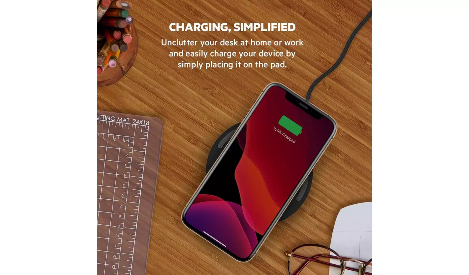 Belkin 10W Wireless Charger Pad - Black