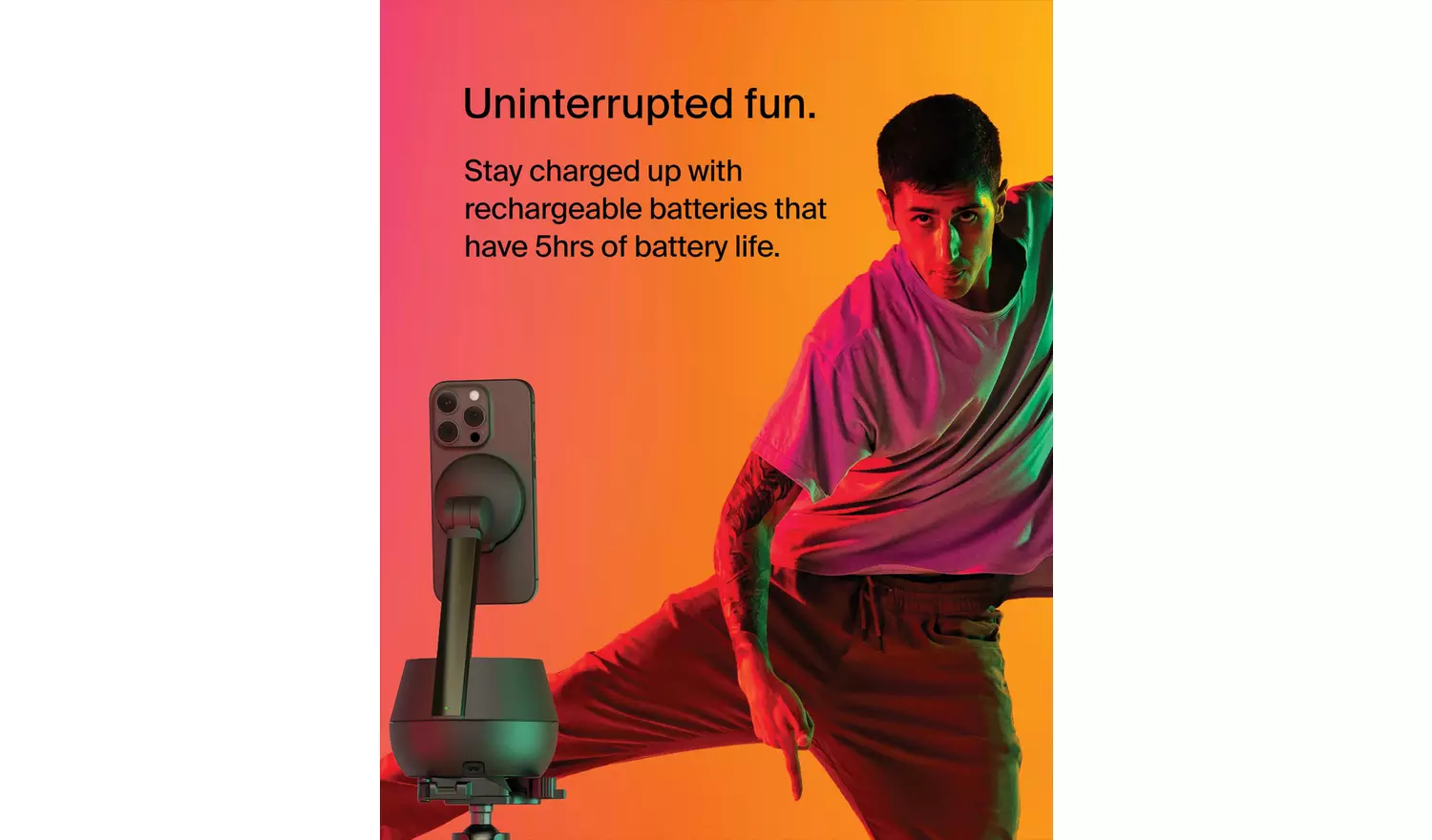 Belkin Auto Tracking Stand Pro with DockKit and 15W MagSafe