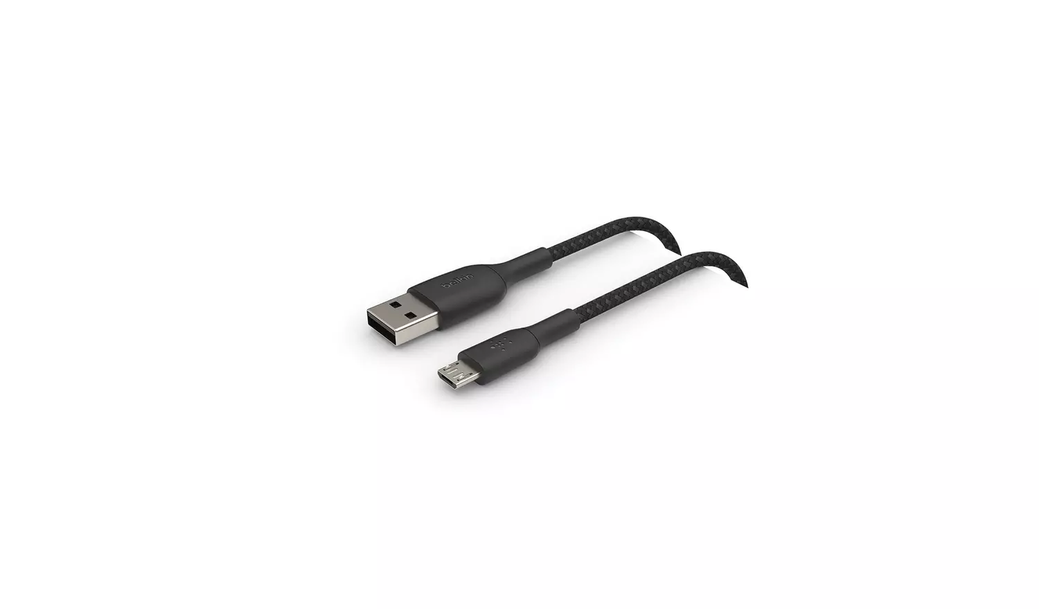 Belkin Braided USB-A to Micro USB 1m Cable - Black