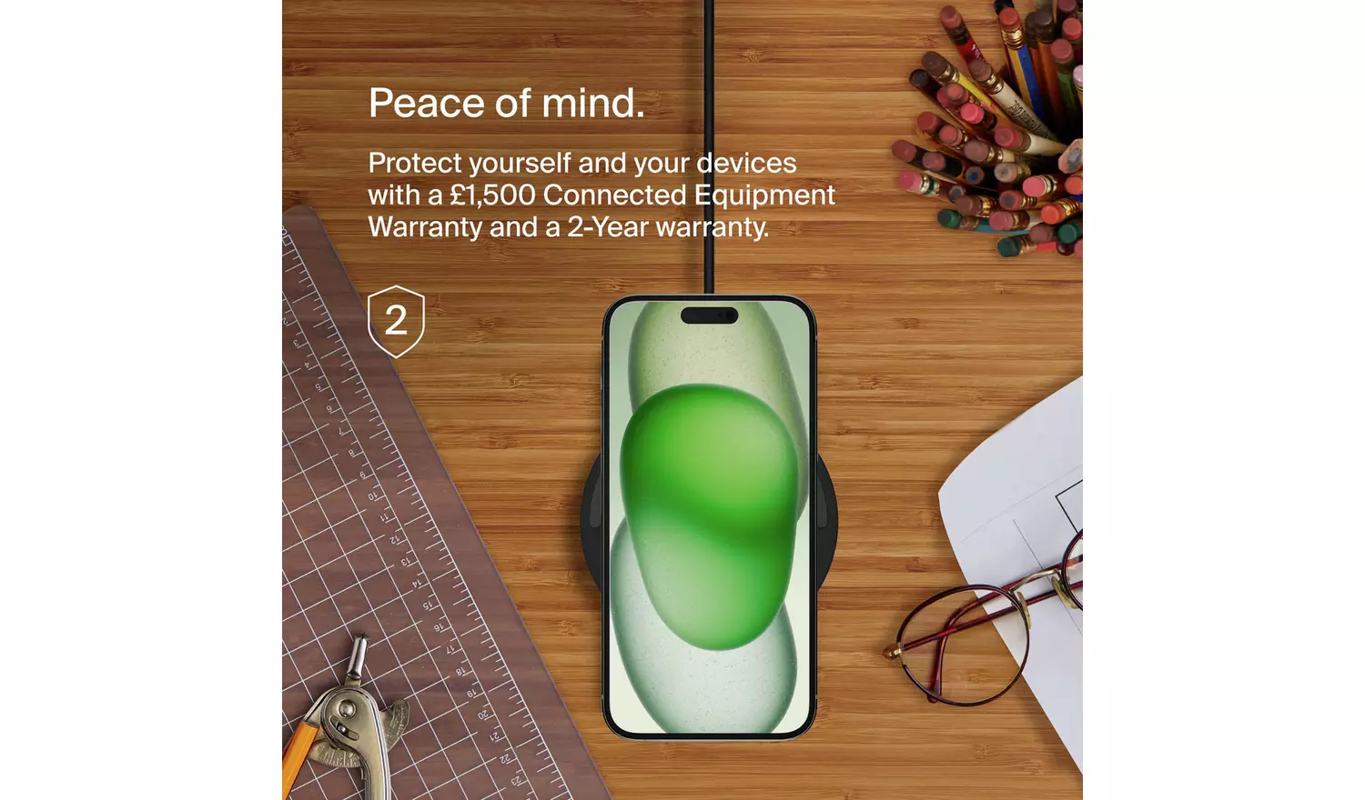 Belkin 10W Wireless Charger Pad with Plug - Black