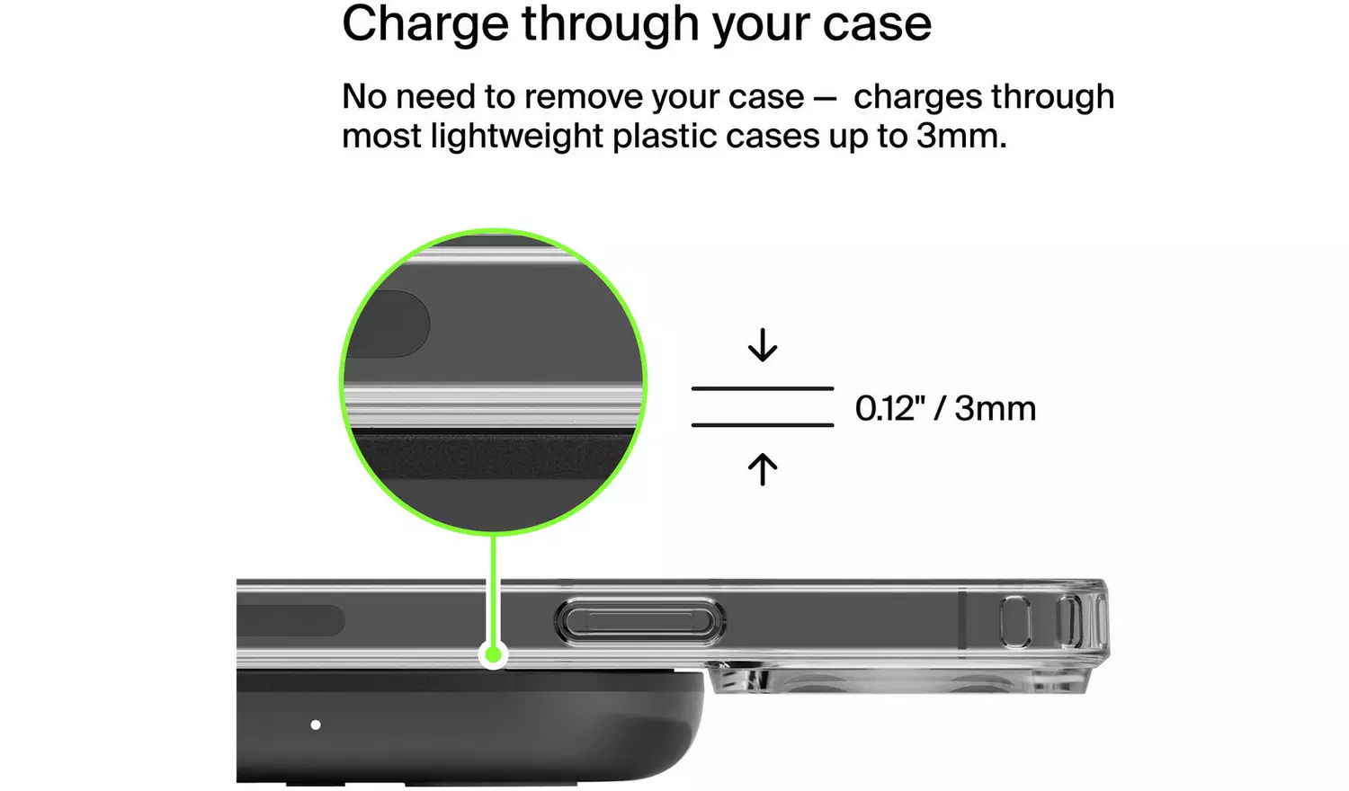 Belkin 10W Wireless Charger Pad with Plug - Black