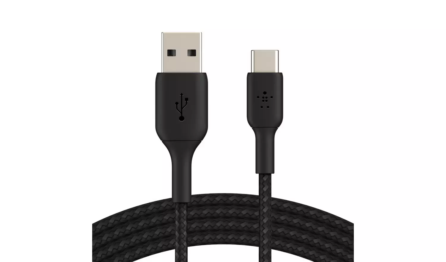 Belkin Braided USB-C to USB-A 3m Cable - Black