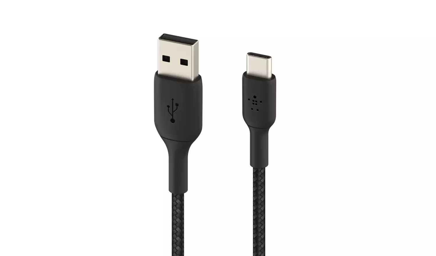 Belkin Braided USB-C to USB-A 3m Cable - Black
