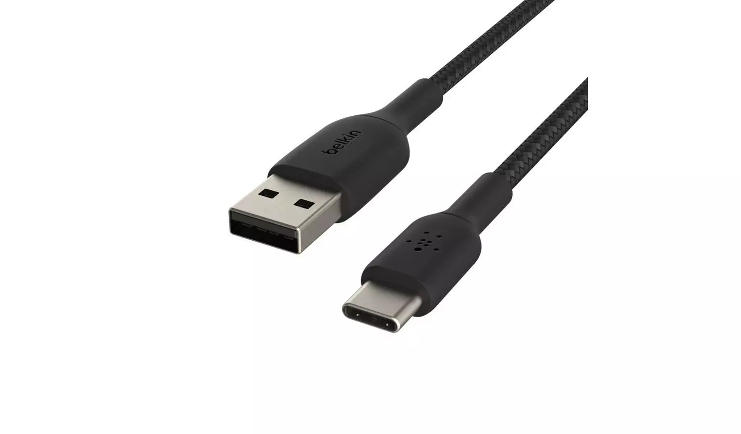 Belkin Braided USB-C to USB-A 3m Cable - Black
