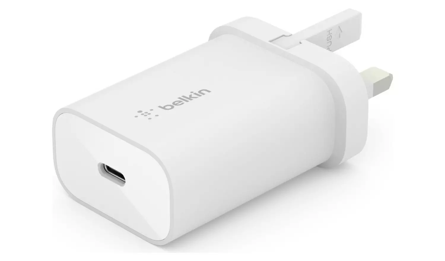 Belkin 25W USB-C Wall Charger With USB-C Cable - White