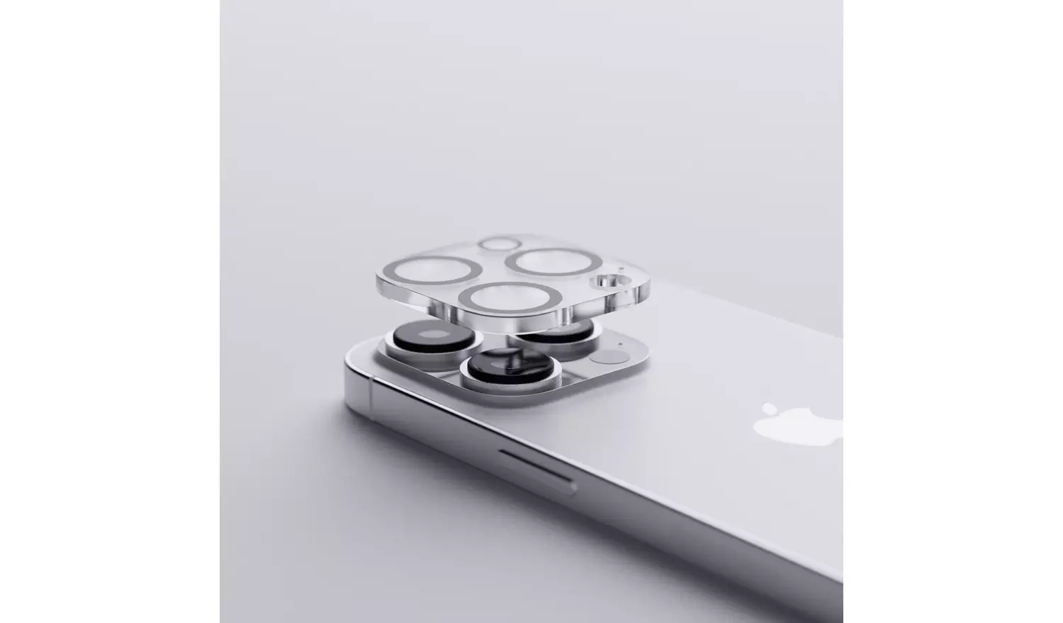 Tech21 iPhone 15 Pro/Pro Max Glass Camera Protector Twinpack