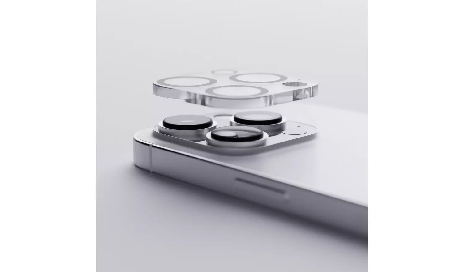 Tech21 iPhone 15 Pro/Pro Max Glass Camera Protector Twinpack