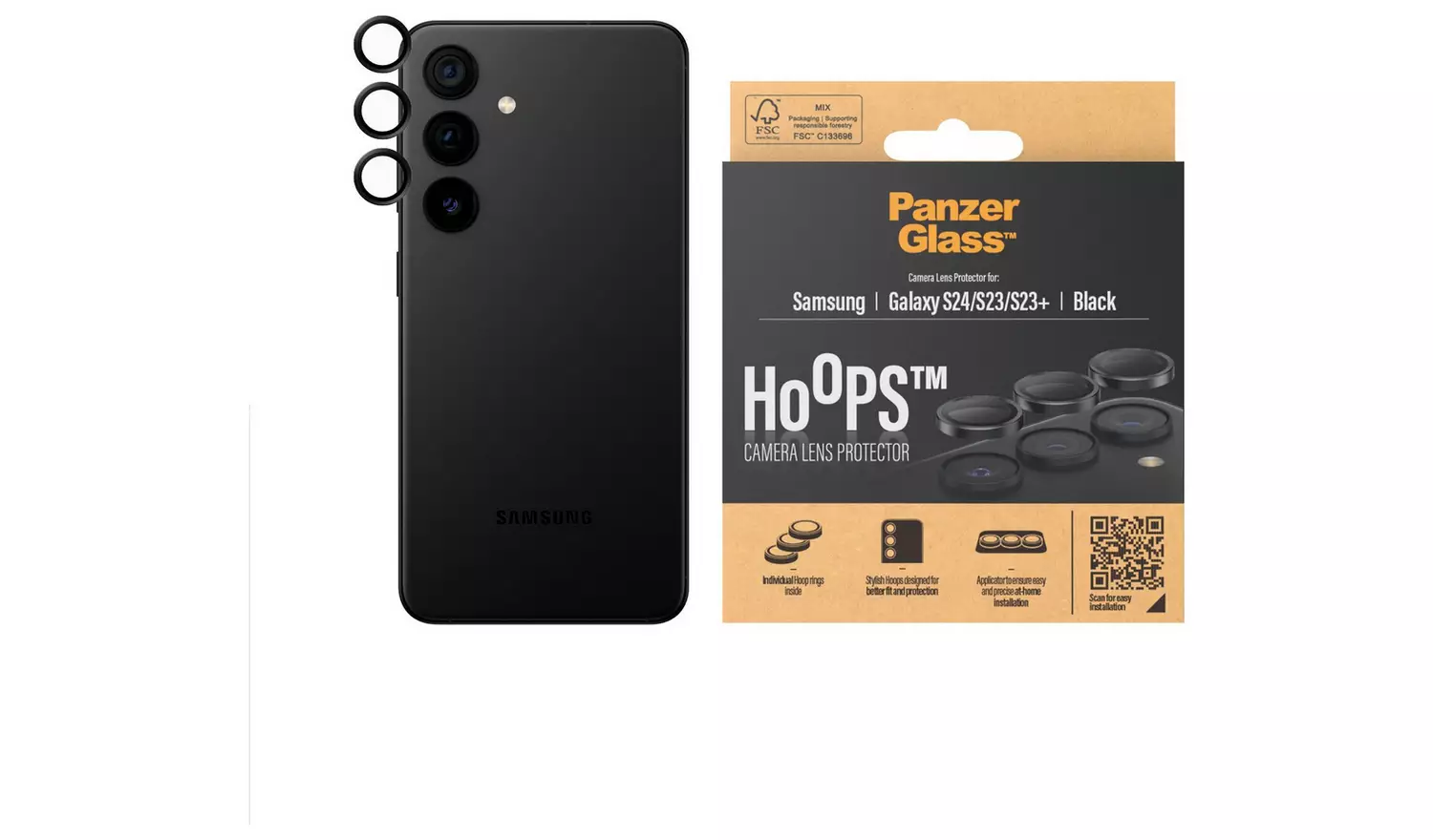 PanzerGlass Samsung Galaxy S24/S23/S23+ Camera Protector