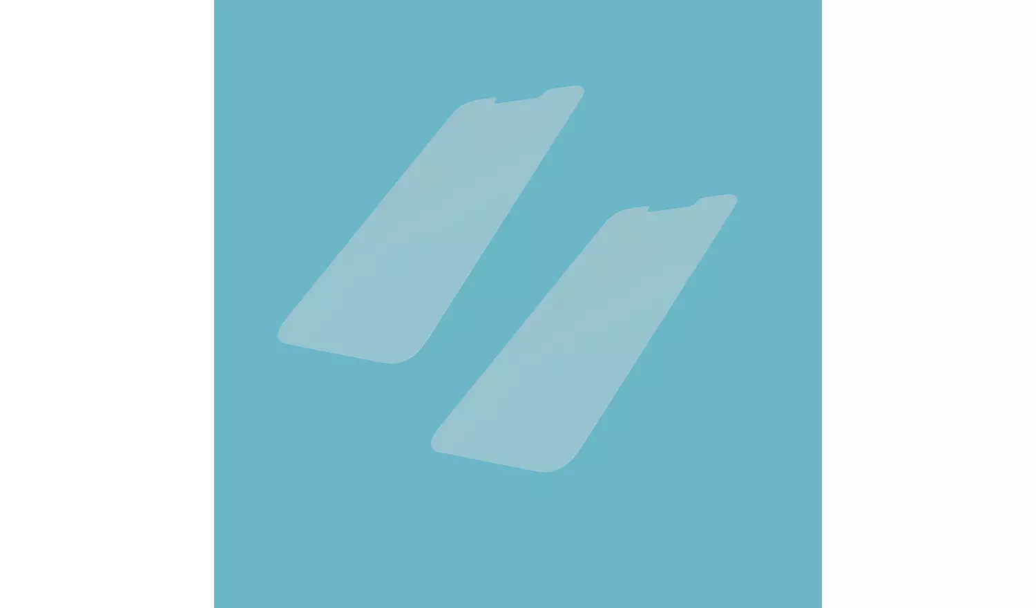 Tech21 iPhone 14 Plus Glass Screen Protector Twinpack