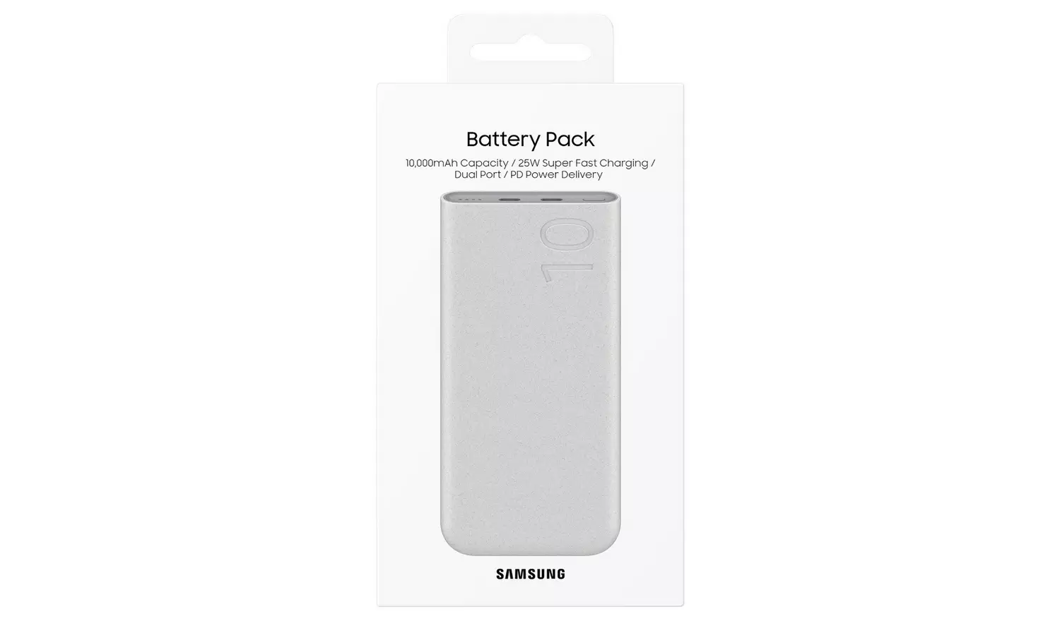 Samsung 10000mAh Portable Power Bank - Beige