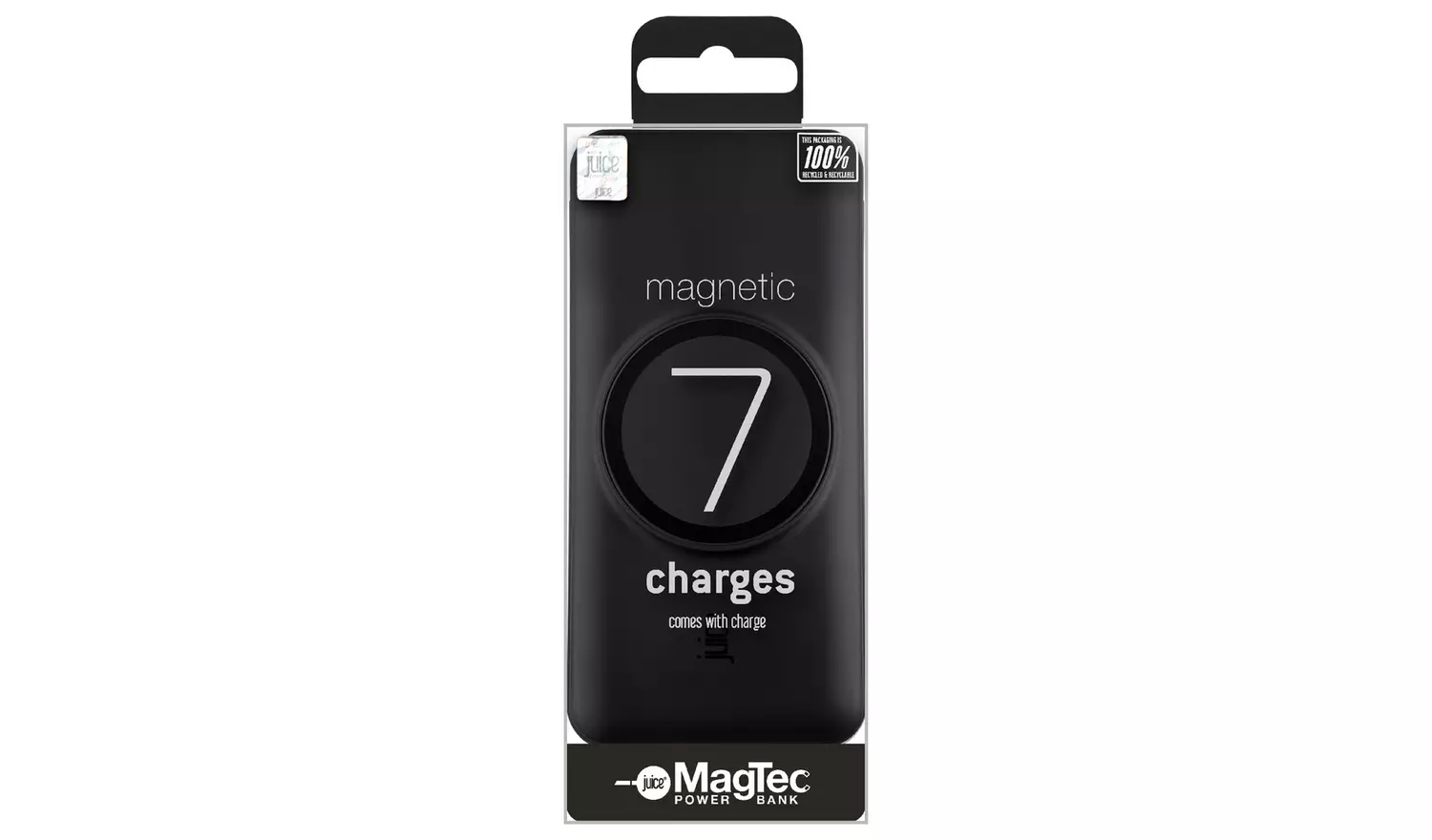 Juice MagTec Max 20000mAh Wireless Portable Power Bank–Black