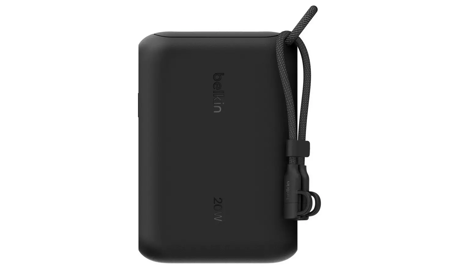 Belkin 20W 10000mAh Portable Power Bank with Display – Black