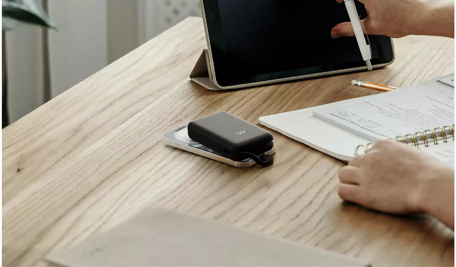 Juice 12000mAh Portable Power Bank - Black