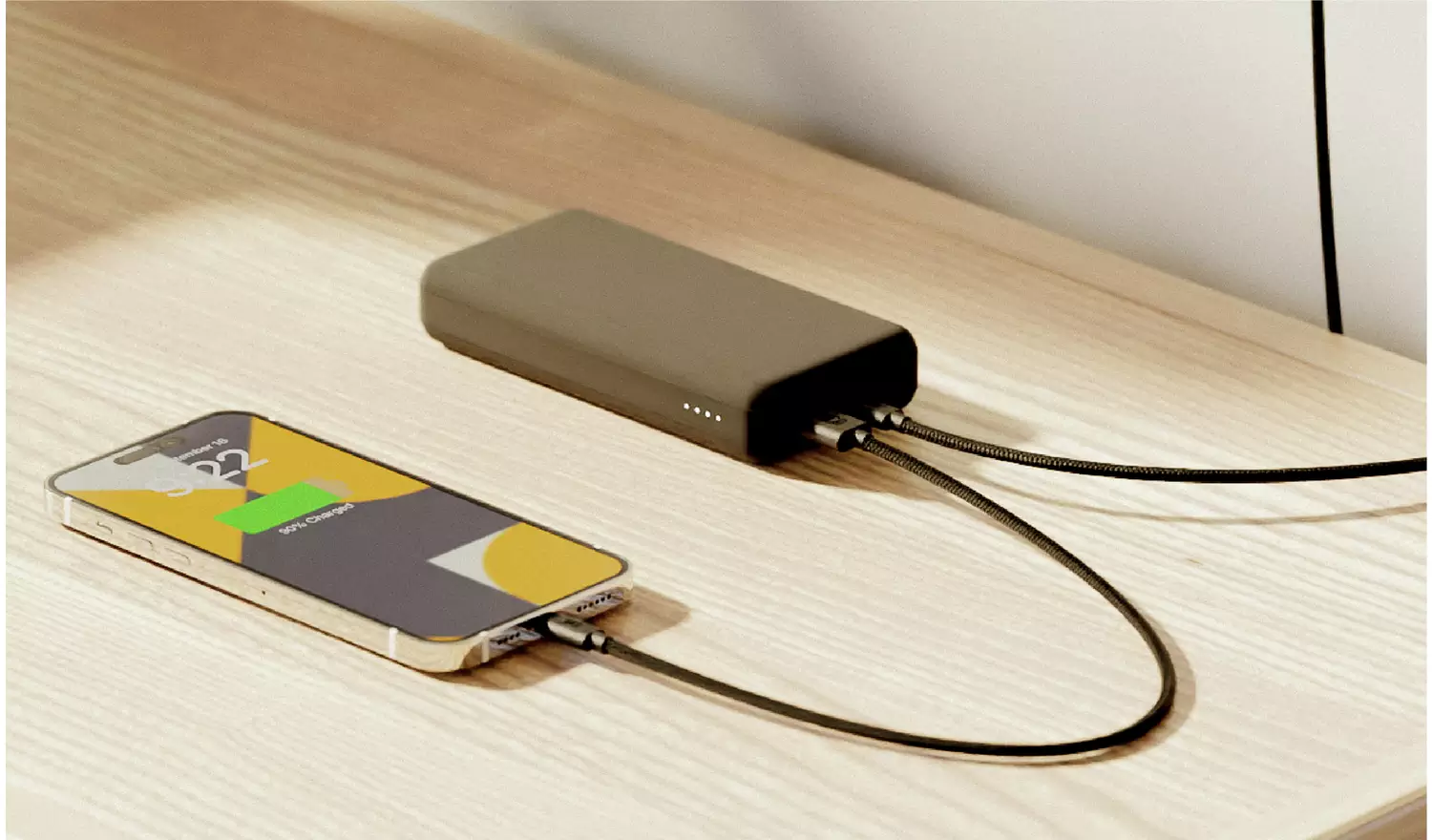 Juice Max 20000mAh Portable Power Bank with 20W PD - Black