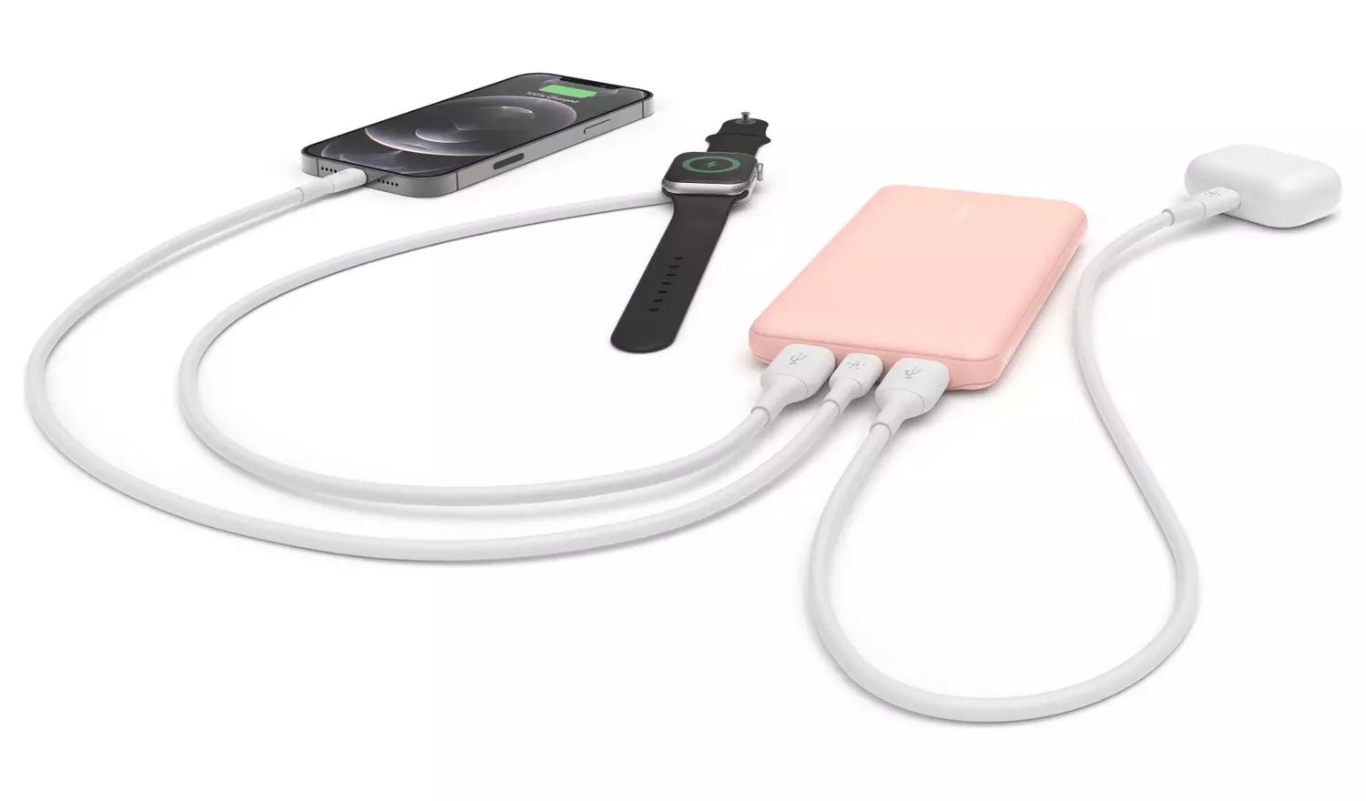 Belkin 10000mAh Portable Power Bank - Rose Gold