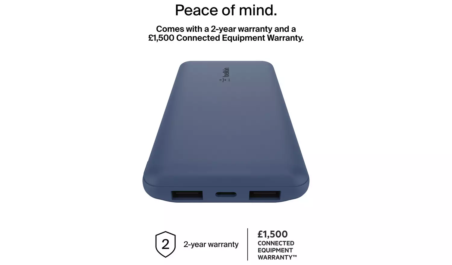 Belkin 10000mAh Portable Power Bank - Blue
