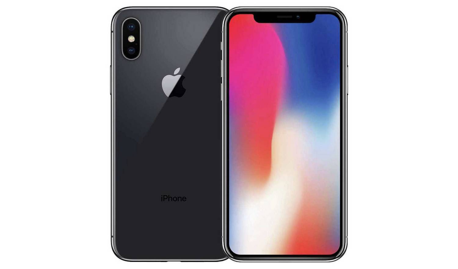 SIM Free Refurbished iPhone X 64GB Mobile Phone - Space Grey
